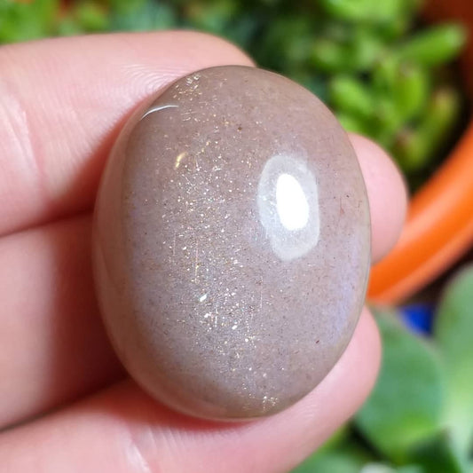Piedra Luna Durazno - 30,4x23,9 mm
