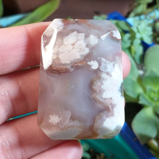 Ágata Flor de Cerezo - 44,8x33,2 mm
