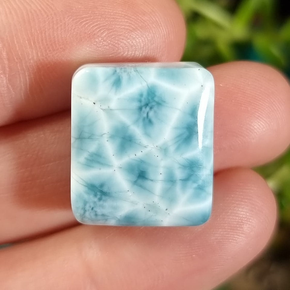 Larimar Alta Calidad - 16,2x18,6 mm