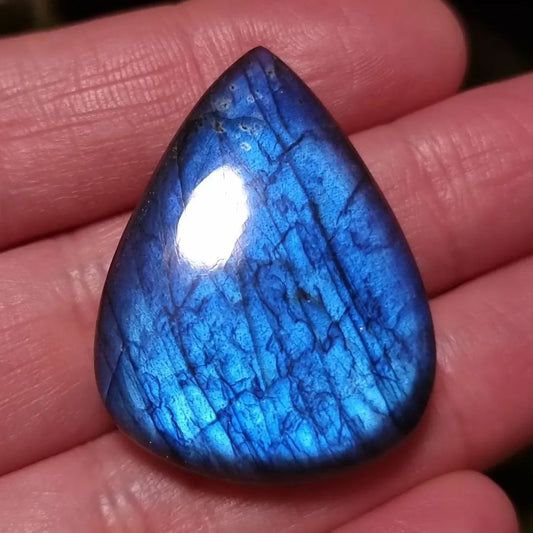 Labradorita Azul Alta Calidad - 35,1x26,2 mm