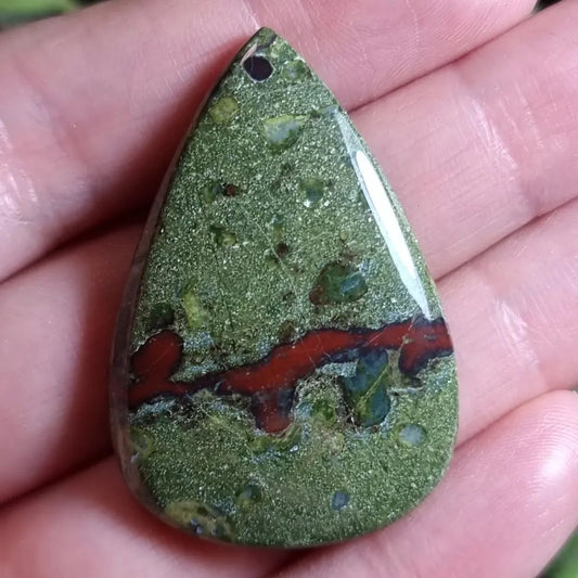 Jaspe Sangre de Dragón - 42,7x28,9 mm
